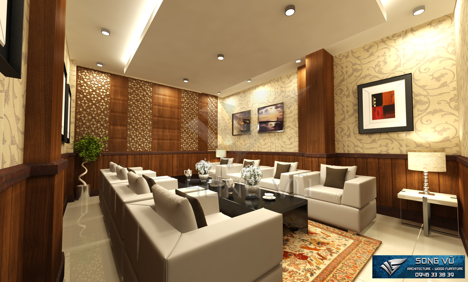 Không gian tiện nghi có nội thất Song Vũ phù hợp mọi không gian như nhà riêng, văn phòng, chung cư, khách sạn